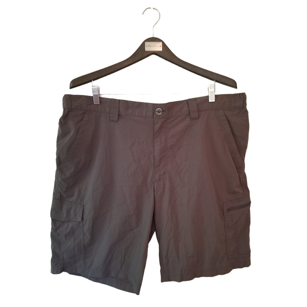Columbia Sportswear Shorts Cargo Gray Men's Size 40 Inseam 10 in